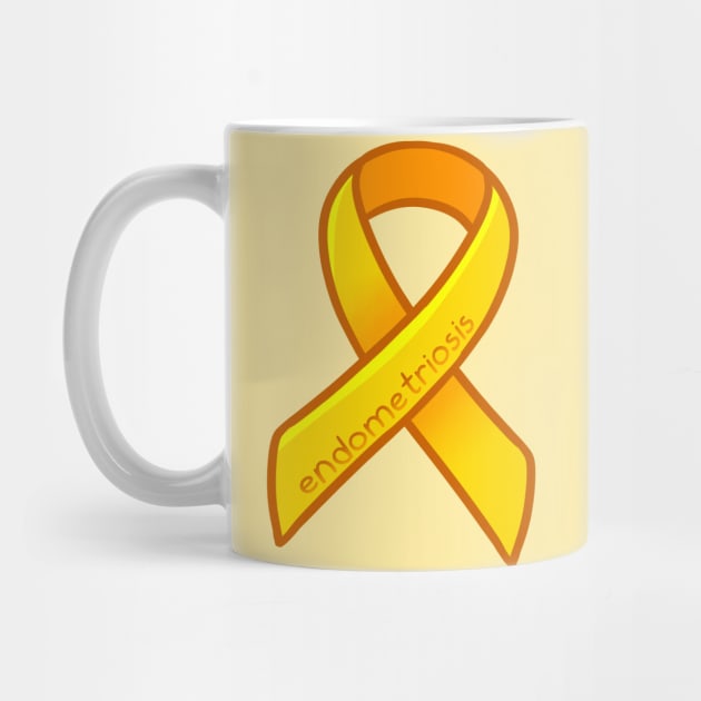 Endometriosis Awareness Ribbon by leashonlife